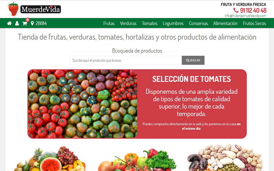 Creación de tienda online